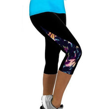 Load image into Gallery viewer, Capris Splice Leggings