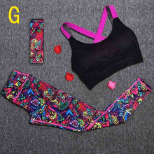 Load image into Gallery viewer, Colorful, Comfy 3pc Workout Set
