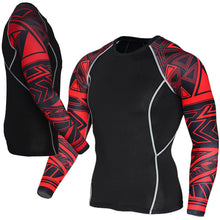 Load image into Gallery viewer, Men's Compression Long Sleeve Top