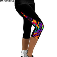 Load image into Gallery viewer, Capris Splice Leggings