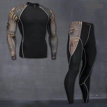 Load image into Gallery viewer, Men's Powerful Crossfit and Bodybuilding Top And Bottom Sets