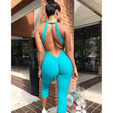 Load image into Gallery viewer, Sexy Backless Scrunch Booty Jumpsuit