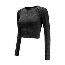 Load image into Gallery viewer, Vital Seamless Long Sleeve Crop Top
