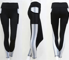 Load image into Gallery viewer, Pocket Leggings With Metallic Trim