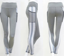 Load image into Gallery viewer, Pocket Leggings With Metallic Trim