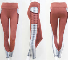 Load image into Gallery viewer, Pocket Leggings With Metallic Trim