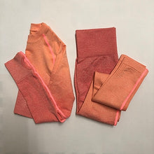 Load image into Gallery viewer, Ombre Leggings And Cropped Shirts