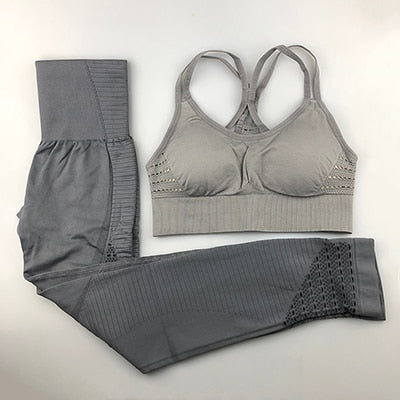 Detailed Yoga Sportswear Set