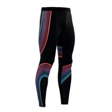 Load image into Gallery viewer, Mens Running Reflective Compression Pants
