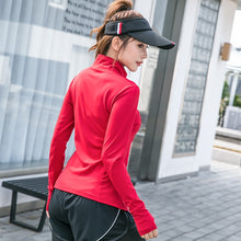 Load image into Gallery viewer, Angled Zipper Yoga And Active Wear Jacket