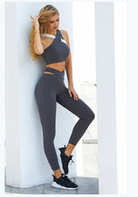 Load image into Gallery viewer, Women 2 Pieces Yoga Set Activewear High Impact Bra &amp; Push Up Leggings