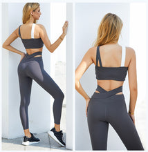 Load image into Gallery viewer, Women 2 Pieces Yoga Set Activewear High Impact Bra &amp; Push Up Leggings