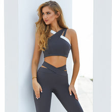 Load image into Gallery viewer, Women 2 Pieces Yoga Set Activewear High Impact Bra &amp; Push Up Leggings