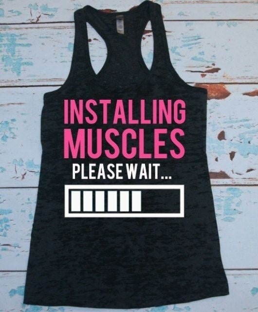 Women's Installing Muscle Tank Top